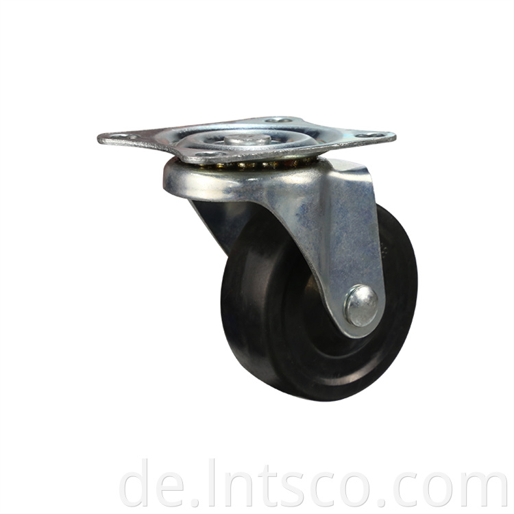 Light Duty Rubber Swivel Casters